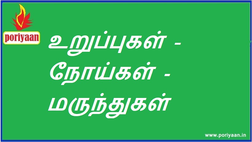 உறுப்புகள் - நோய்கள் - மருந்துகள் Organs - Diseases - Medicines - மருத்துவ குறிப்புகள் Medicine Tips