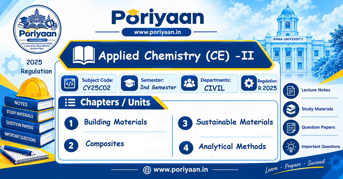 Applied Chemistry (CE) II