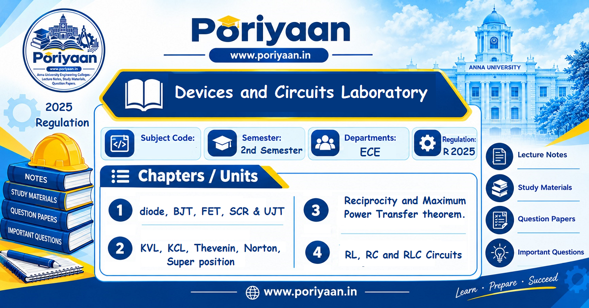 Devices and Circuits Laboratory
