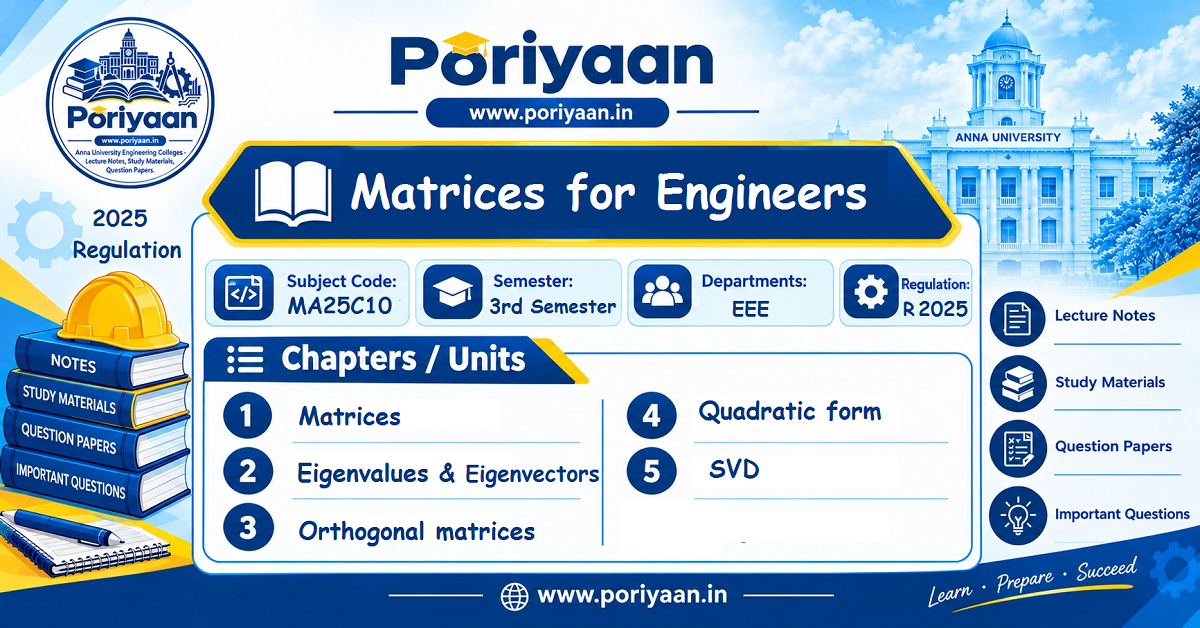 Matrices for Engineers