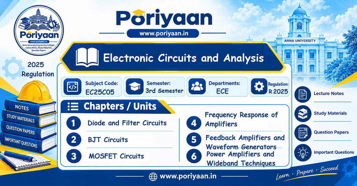 Electronic Circuits and Analysis