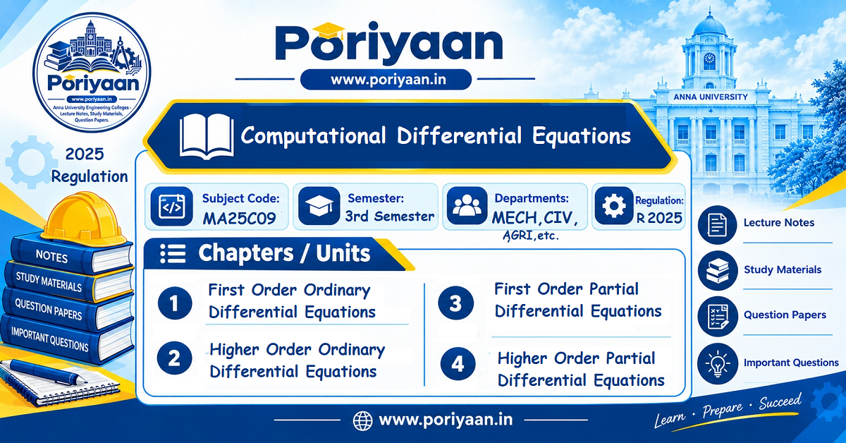 Computational Differential Equations