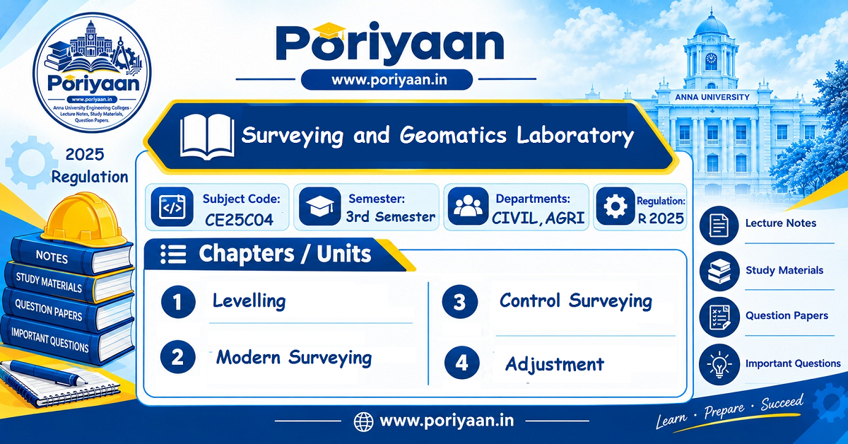 Surveying and Geomatics Laboratory