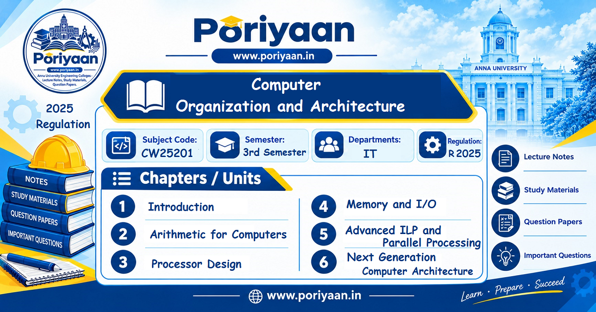 Computer Organization and Architecture