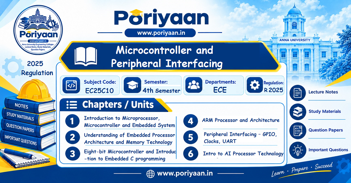 Microcontroller and Peripheral Interfacing