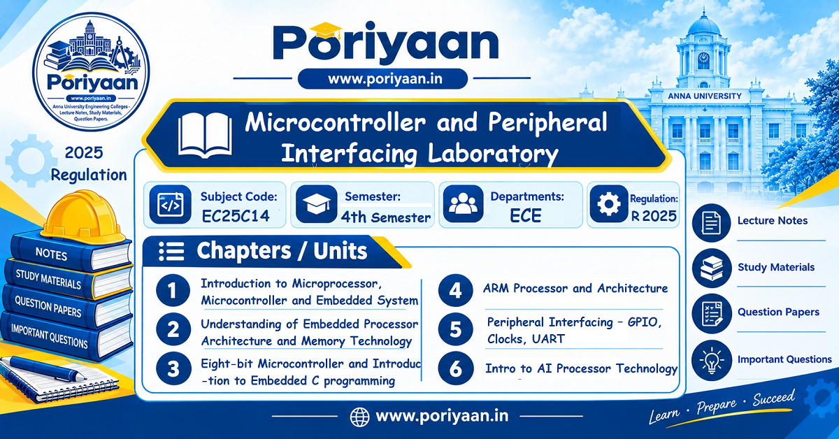 Microcontroller and Peripheral Interfacing Laboratory