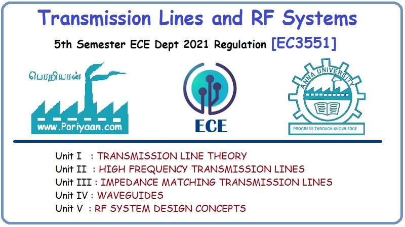 Transmission Lines and RF Systems