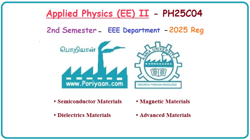 Applied Physics (EE) II