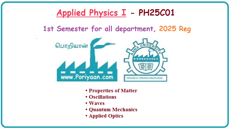 Applied Physics I