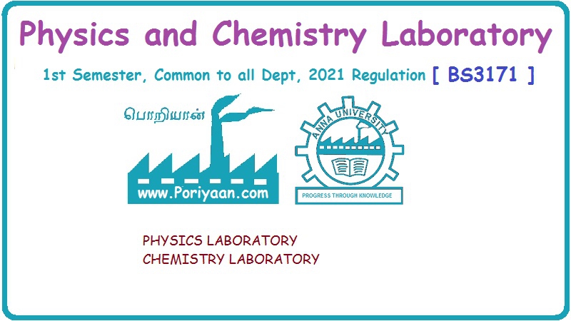 Physics and Chemistry Laboratory