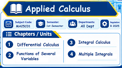Applied Calculus