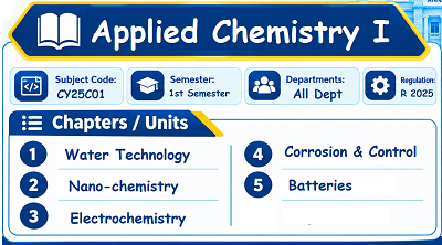 Applied Chemistry I