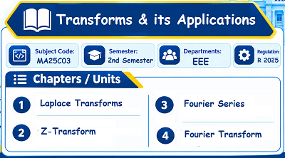 Transforms and its Applications