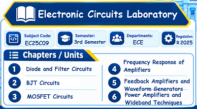 Electronic Circuits Laboratory