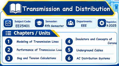 Transmission and Distribution
