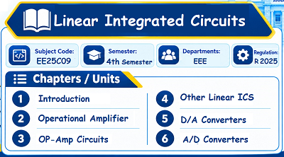 Linear Integrated Circuits