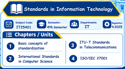 Standards in Information Technology