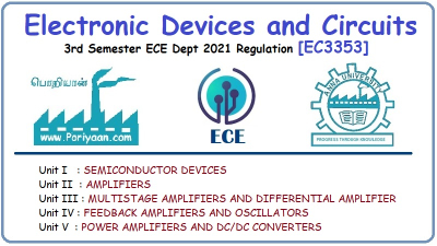 Electronic Devices and Circuits