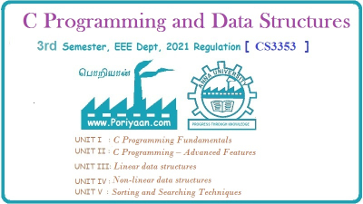 C Programming and Data Structures