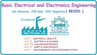 Basic Electrical and Electronics Engineering
