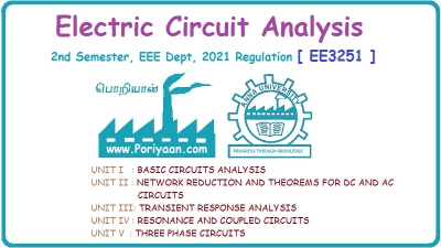 Electric Circuit Analysis