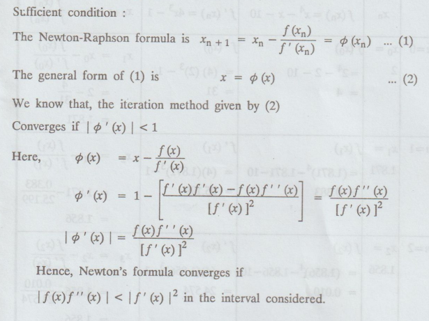 3.1 (b) newton's method [or Newton-Raphson method] - Solved Example ...