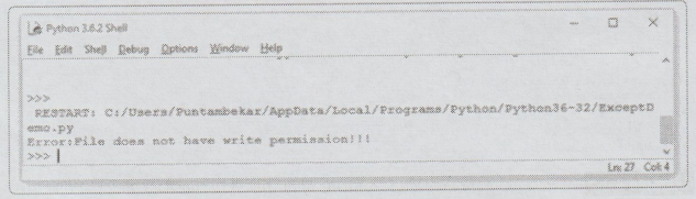 Errors and Exceptions - Files | Python Programming
