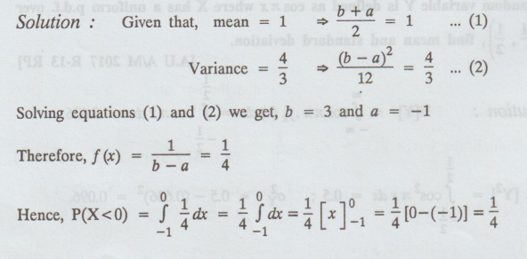 Uniform distribution (or) Rectangular Distribution: Example Solved ...