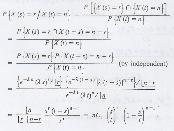 Poisson Process - Continuous time Markov Chain