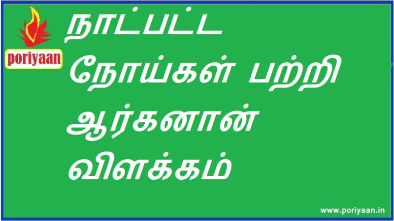 நாட்பட்ட நோய்கள் பற்றி ஆர்கனான் விளக்கம் | Organon explanation of chronic diseases